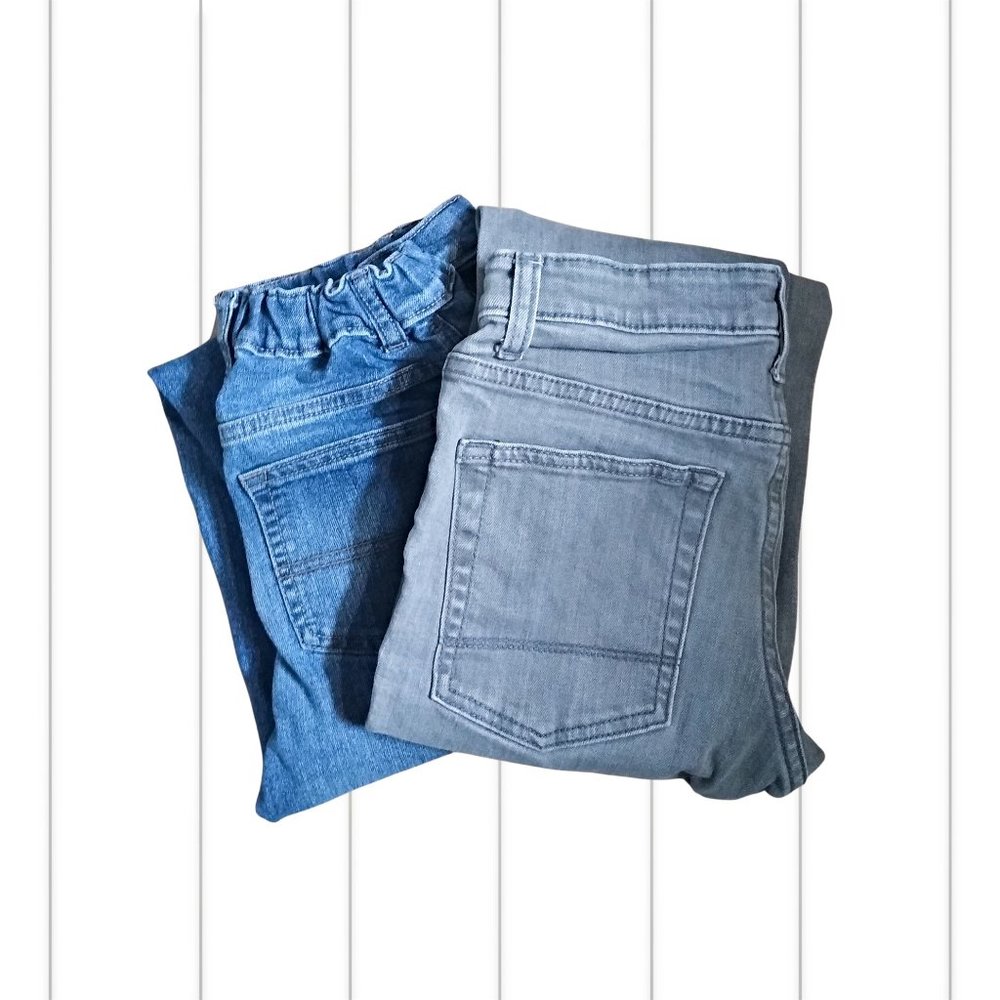 10 Boy's Jeans - Set of 2